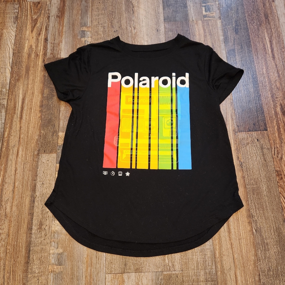 Polaroid Graphic Print T-Shirt